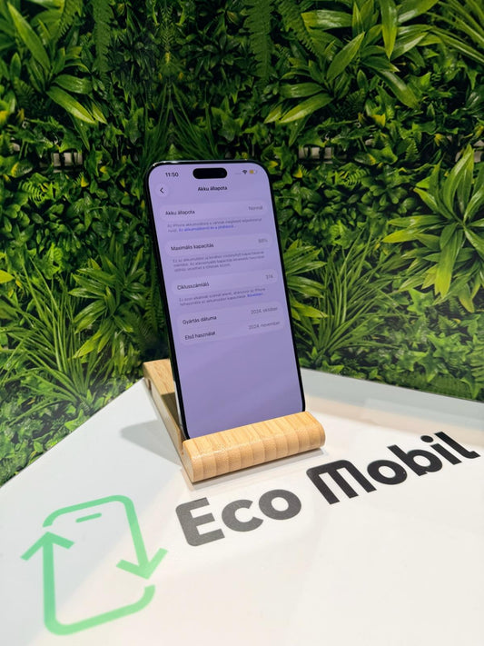 Apple iPhone 16 Pro Max Kártyafüggetlen 256 GB, 12 hó garancia