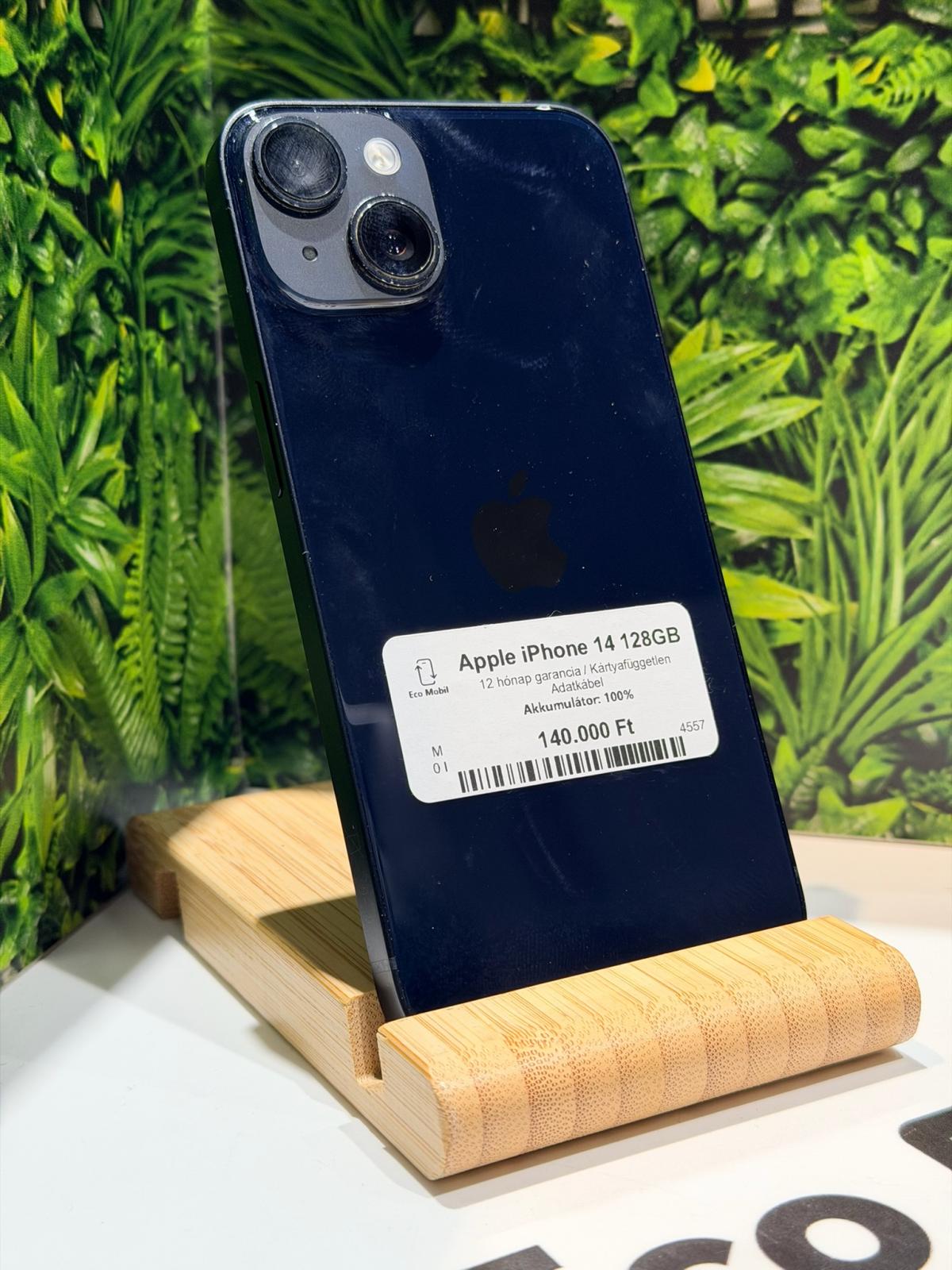 Apple iPhone 14 Kártyafüggetlen 128 GB, 12 hó garancia