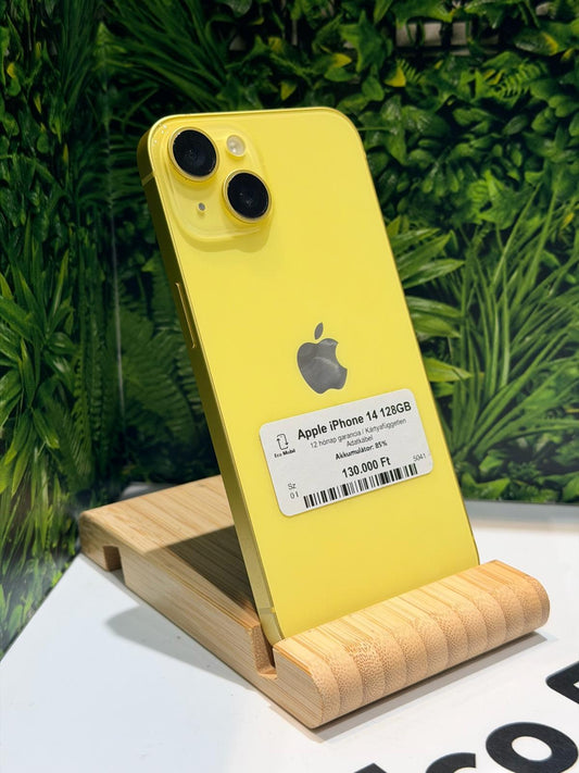 Apple iPhone 14 Kártyafüggetlen 128 GB, 12 hó garancia