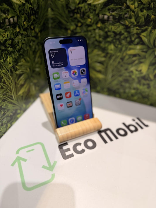 Apple iPhone 15 Pro Kártyafüggetlen 128 GB, 12 hó garancia