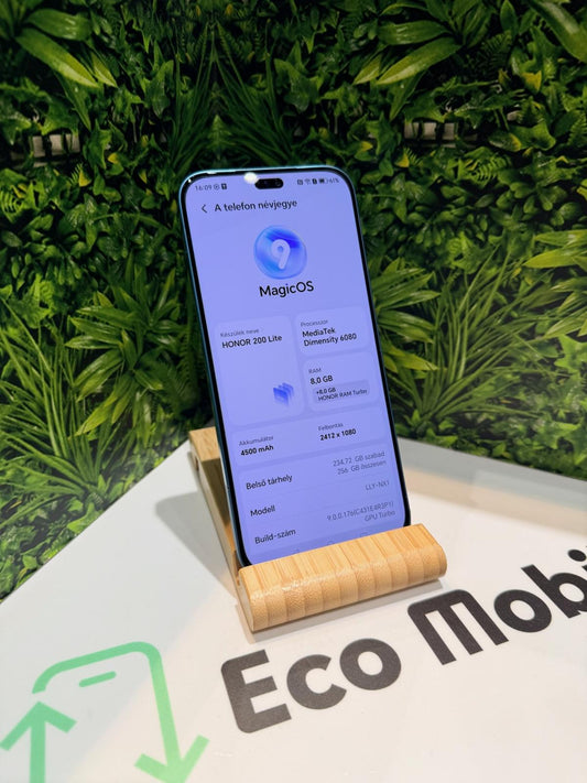 Honor 200 Lite Dual Sim 256 GB, 12 hó garancia