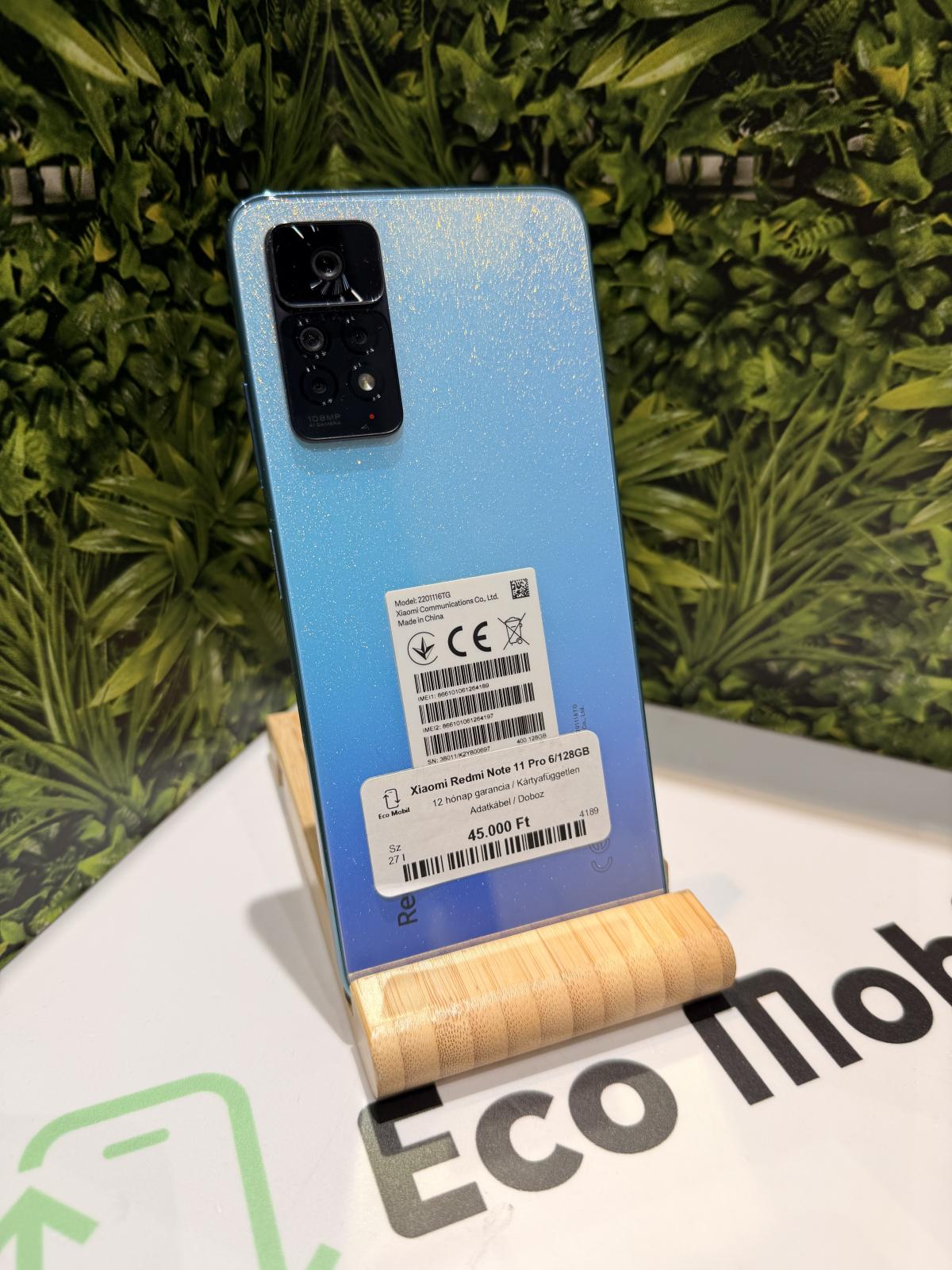 Xiaomi Redmi Note 11 Pro 5G Dual Sim 128 GB, 12 hó garancia