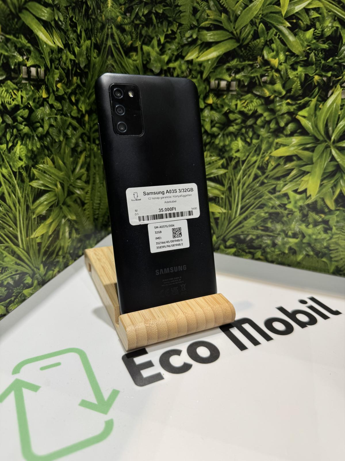 Samsung Galaxy A03s Dual Sim 32 GB, 12 hó garancia